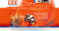 Desktop Screenshot of cristin.fr